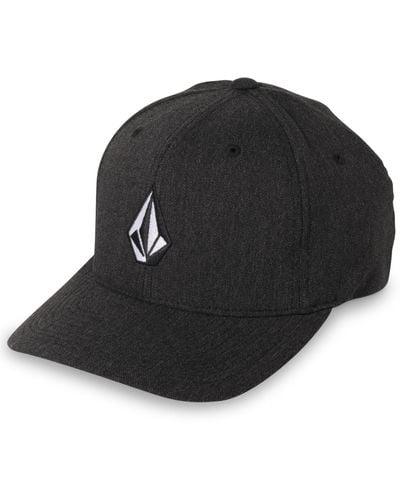 Volcom Hat, Full Stone Flex Fit - Gray