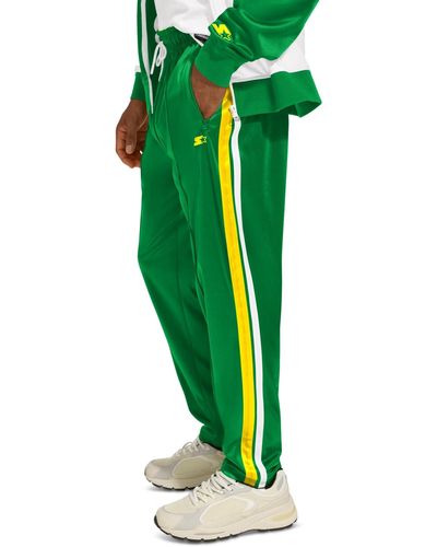 Starter Frankie Classic-fit Taped Track Pants - Green
