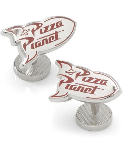 Disney Toy Story Pizza Planet Cufflinks - Metallic