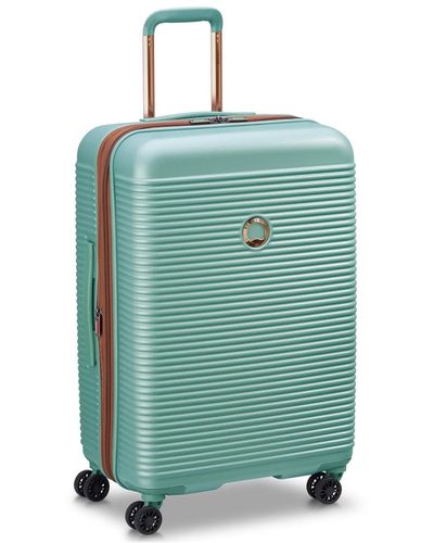 Delsey Closeout! Freestyle 24" Expandable Spinner Upright Suitcase - Blue