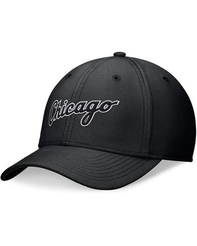 Nike Chicago White Sox Evergreen Performance Flex Hat - Black