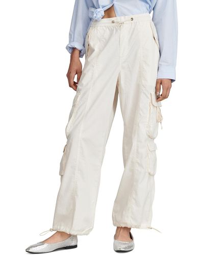 Lucky Brand exaggerated Cargo Flight Drawcord-waist Pants - White