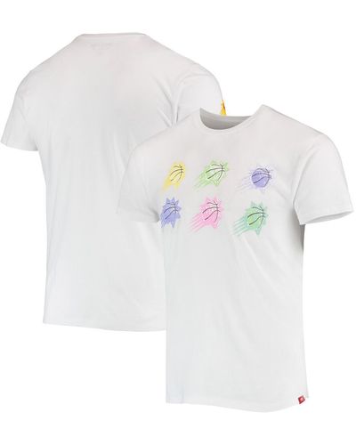 Sportiqe Phoenix Suns Street Capsule Bingham T-shirt - White