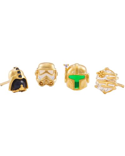 Girls Crew Star Wars Empire Stud Earrings Set - Metallic