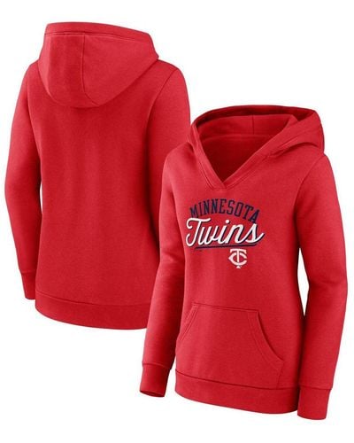 Chicago Cubs Fanatics Branded Women's Cooperstown Collection Wahconah  Pullover Hoodie - Royal