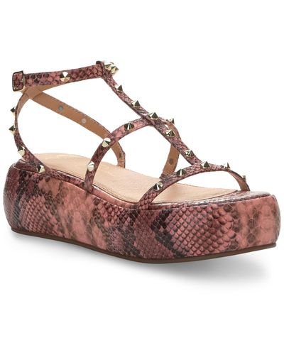 Jessica Simpson Pascha Studded Platform Sandals - Pink