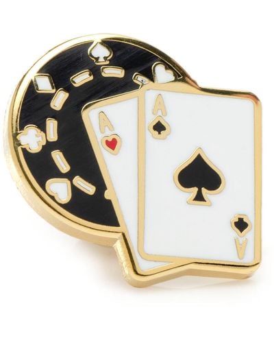 Cufflinks Inc. Poker Lapel Pin - Metallic