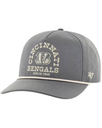 '47 Cincinnati Bengals Canyon Ranchero Hitch Adjustable Hat - Gray