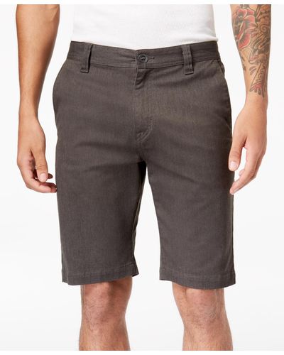 Volcom Men's Stretch Shorts - Gray