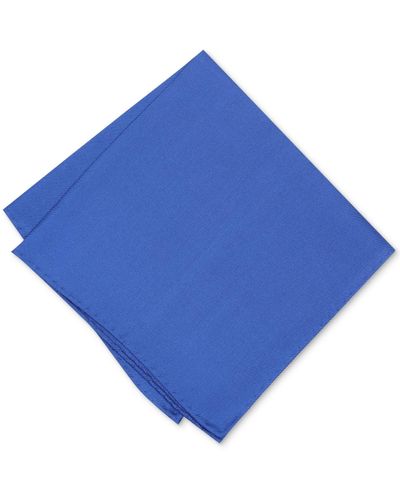 Alfani Solid Pocket Square - Blue