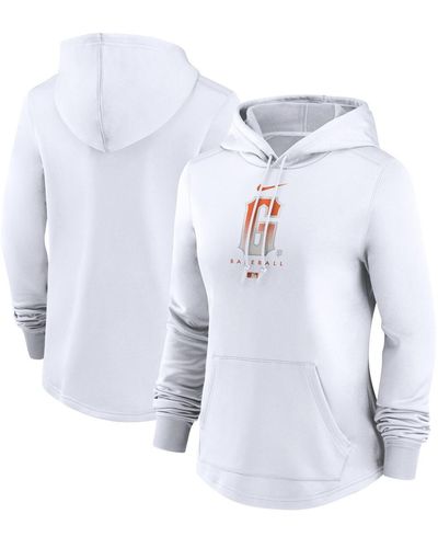 Nike San Francisco Giants City Connect Pregame Performance Pullover Hoodie - Blue