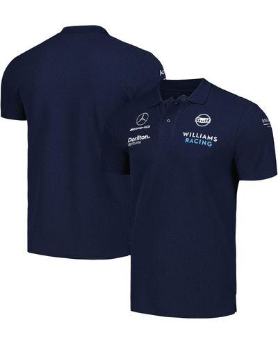 Umbro Williams Racing Cvc Media Polo Shirt - Blue
