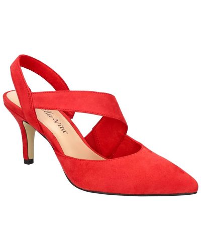 Bella Vita Arabella Pumps - Red