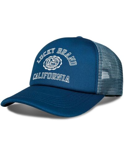 Lucky Brand Collegiate Trucker Hat - Blue