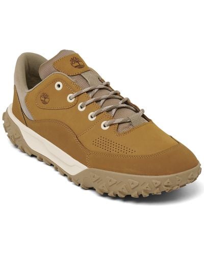 Timberland Greenstride Motion 6 Leather Low Hiking Boots From Finish Line - Brown