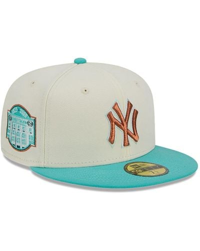 KTZ New York Yankees City Icon 59fifty Fitted Hat - Blue