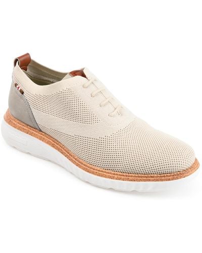 Vance Co. Lamont Knit Casual Dress Shoes - Natural