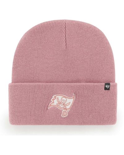 '47 Tampa Bay Buccaneers Haymaker Cuffed Knit Hat - Pink