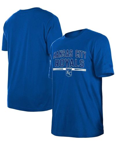 KTZ Kansas City S Batting Practice T-shirt - Blue