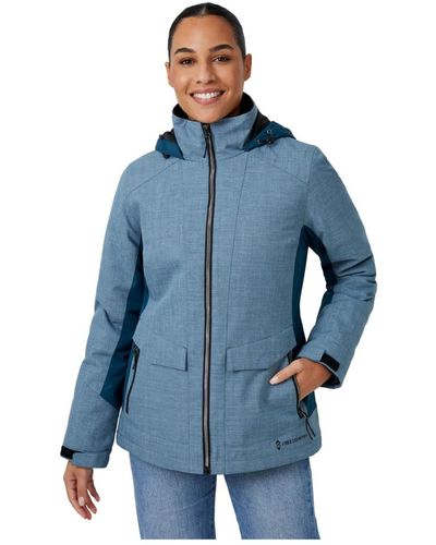 Free Country Glide Ii 3-in-1 Systems Jacket - Blue