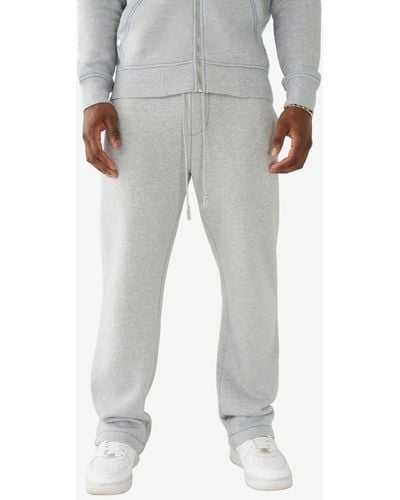 Grey true religion discount sweatpants