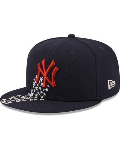KTZ New York Yankees Meteor 59fifty Fitted Hat - Blue