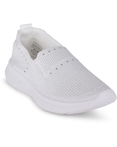 Danskin Allure Slip On Sneaker - White