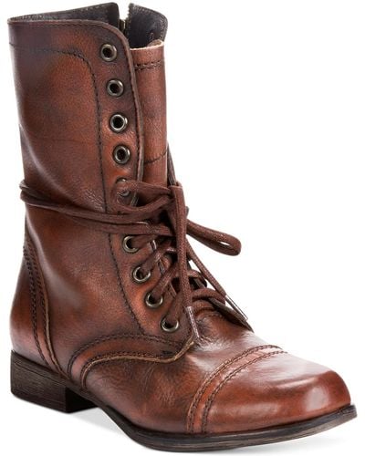 Steve Madden Troopa Boots - Brown