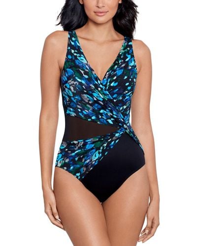 Miraclesuit Circe Tummy Control One-piece Swimsuit - Blue