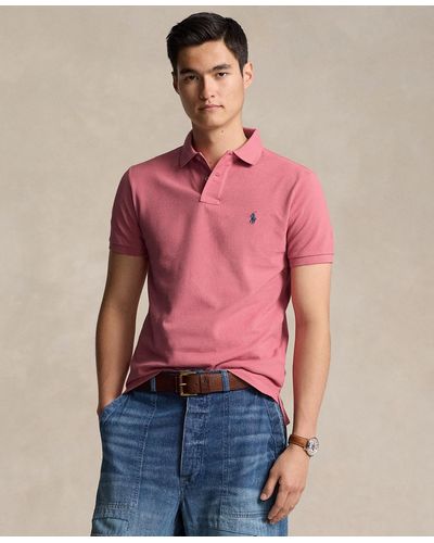 Polo Ralph Lauren Classic-fit Mesh Polo - Red