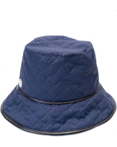 Vince Camuto Quilted Nylon Bucket - Blue