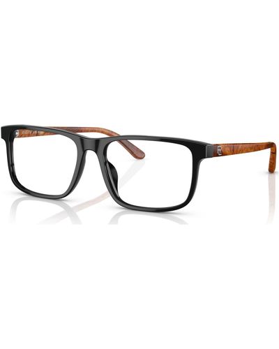 Ralph Lauren Rectangle Eyeglasses - Brown