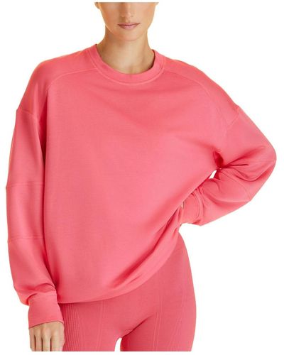 Alala Blocked Crewneck Sweatshirt - Pink