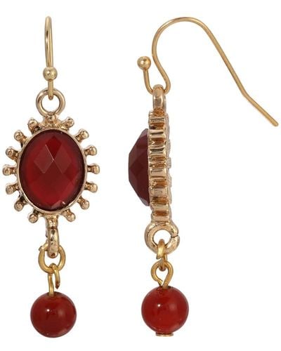 Red earrings shop macys