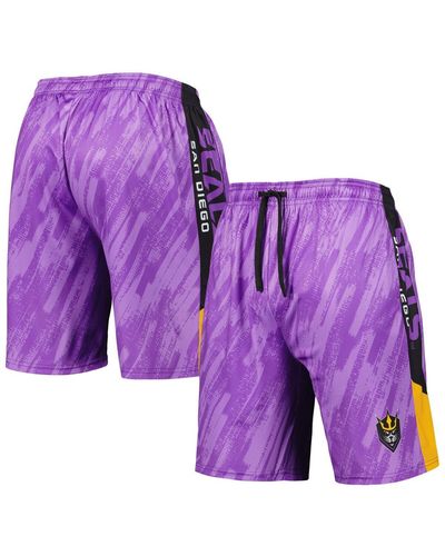 FOCO San Diego Seals Static Mesh Shorts - Purple