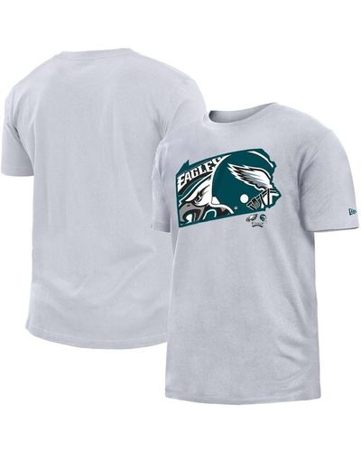 KTZ Philadelphia Eagles Gameday State T-shirt - Gray