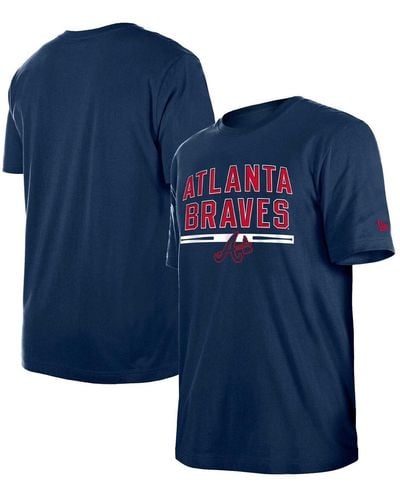 KTZ Atlanta Braves Batting Practice T-shirt - Blue