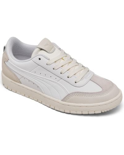 PUMA Premier Court Casual Sneakers From Finish Line - White