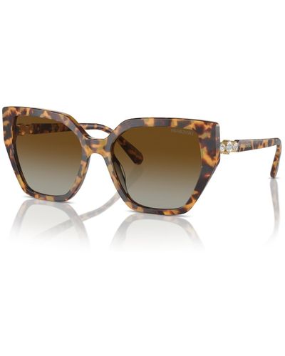 Swarovski Polarized Sunglasses - Brown