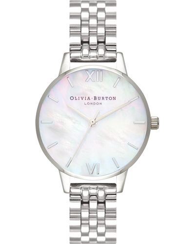 Olivia Burton Stainless Steel Bracelet Watch 30mm - Metallic