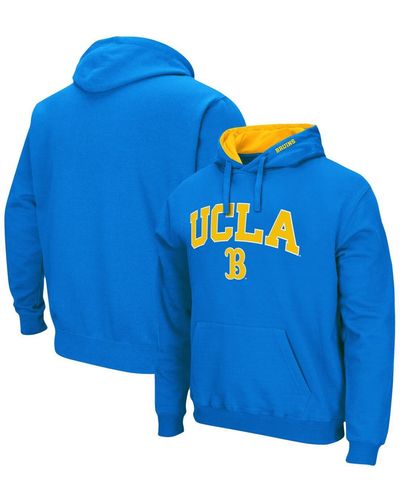 Colosseum Athletics Ucla Bruins Arch Logo 3.0 Pullover Hoodie - Blue