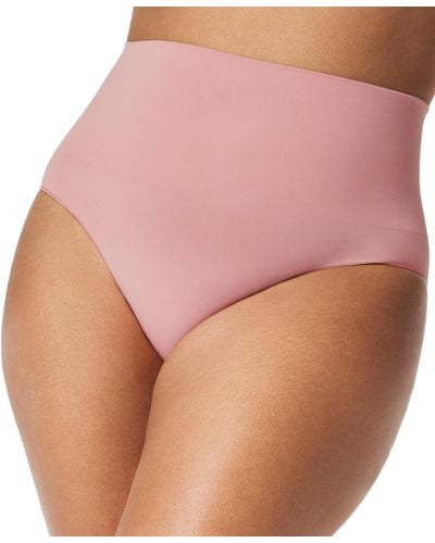 Spanx Seamless Shaping Brief Underwear 40047r - Pink