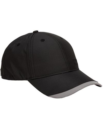 Perry Ellis Ripstop Low Profile Baseball Golf Cap - Black