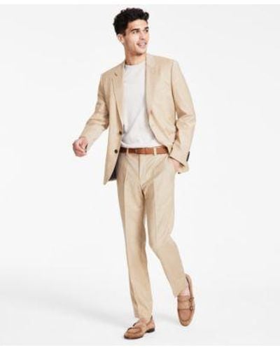 HUGO By Boss Modern Fit Suit Separates - Natural