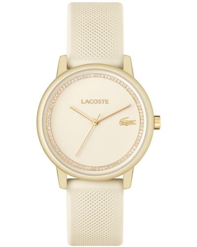 Lacoste L 12.12 Go Silicone Strap Watch 36mm - Metallic