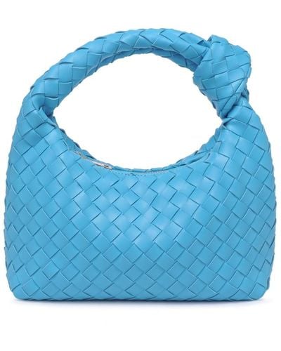 Urban Expressions Carmina Woven Knot Small Clutch - Blue