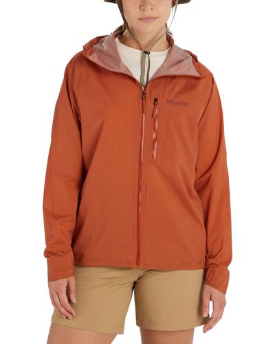 Marmot Superalloy Packable Rain Jacket - Orange