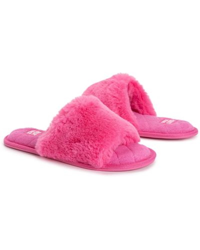 Muk Luks Sariah Slide Slipper - Pink