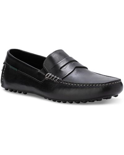 Eastland Henderson Leather Casual Driving Loafers - Black