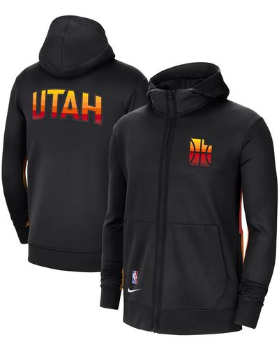 Nike Utah Jazz 2020/21 City Edition Showtime Performance Full-zip Hoodie - Black